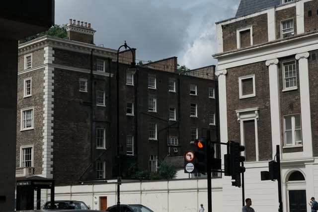 Crossing, before rain, street photograph, london